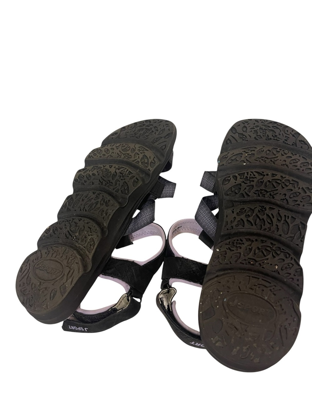 Women’s J Sport Kaia Purple Black Strappy Comfort Sandals - Picture 4 of 6